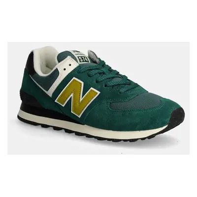 Sneakers boty New Balance 574 zelená barva, U574RBC