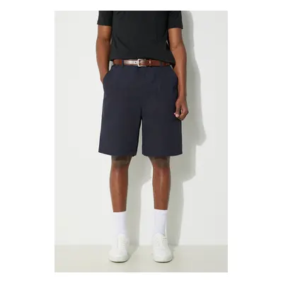 Bavlněné šortky Engineered Garments Fatigue Short tmavomodrá barva, OR271.CT114