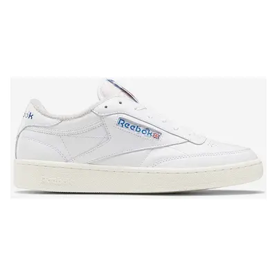 Kožené sneakers boty Reebok Classic Club C 85 Vintage bílá barva, GX4467-white