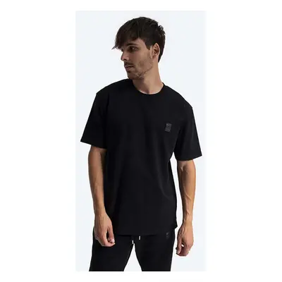 Bavlněné tričko Filling Pieces Lux Tee černá barva, 88113731861-BLACK