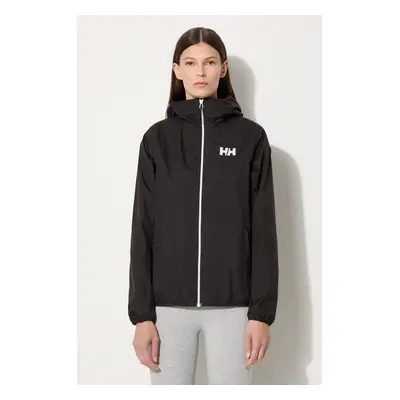 Nepromokavá bunda Helly Hansen Belfast II dámská, černá barva, 53433