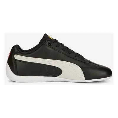 Kožené sneakers boty Puma BMW MMS Tiburion Logo černá barva, 307514.01-black