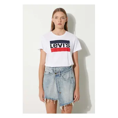 Top Levi's The Perfect Tee Sportswear 17369.0297-white