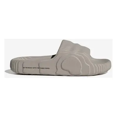 Pantofle adidas Orginals Adilette šedá barva, HQ4670-grey