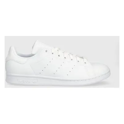 Sneakers boty adidas Originals Stan Smith bílá barva, FX5500-WHT/BLK