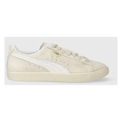 Sneakers boty Puma Clyde PRM bílá barva, 391134-01