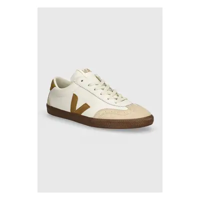 Kožené sneakers boty Veja Volley bílá barva, VO2003720B