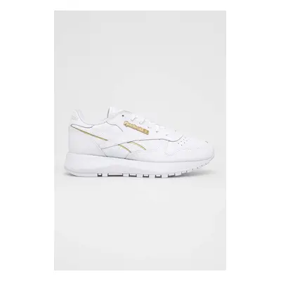 Sneakers boty Reebok Classic CLASSIC LEATHER bílá barva, 100074547