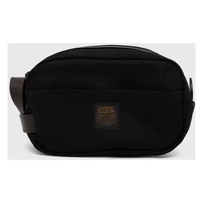 Kosmetická taška Filson Travel Kit černá barva, FMBAG0067