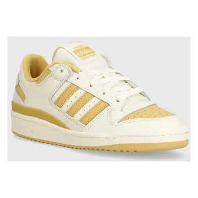 Sneakers boty adidas Originals Forum Low CL béžová barva, IG3780