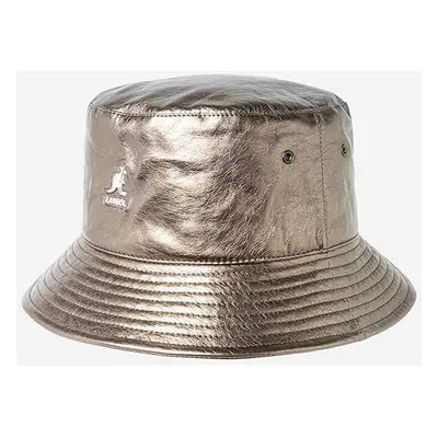 Klobouk Kangol stříbrná barva, K4377.BRONZE.CRINKLE-BRONZE.CRI