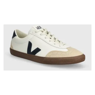 Kožené sneakers boty Veja Volley bílá barva, VO2003531