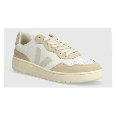 Kožené sneakers boty Veja V-90 béžová barva, VD2003654