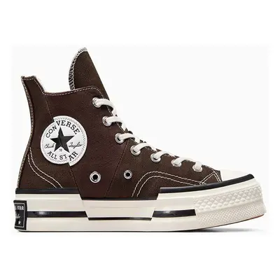 Kecky Converse Chuck 70 Plus HI hnědá barva, A08095C