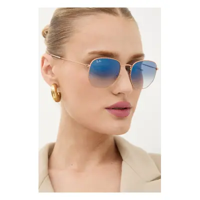 Sluneční brýle Ray-Ban HEXAGONAL pruhledná barva, 0RB3548