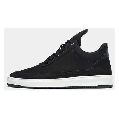 Semišové sneakers boty Filling Pieces Low Top Base černá barva, 10120591861