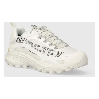 Boty Merrell 1TRL Moab Speed 2 GORE-TEX pánské, bílá barva, J005803