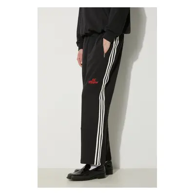 Tepláky adidas Originals 100T Pant černá barva, s aplikací, IW4592