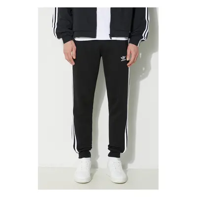 Tepláky adidas Originals 3-Stripes Pant černá barva, s aplikací, IU2353