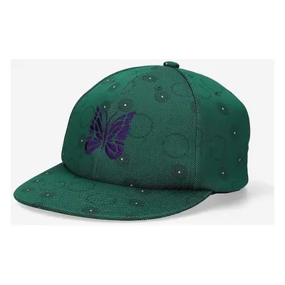 Kšiltovka Needles Baseball Cap Poly Jq zelená barva, vzorovaná, LQ035.GREEN-Green