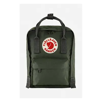 Batoh Fjallraven Kanken Mini zelená barva, velký, hladký, F23561.660-660