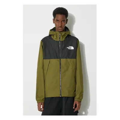 Bunda The North Face M Mountain Q Jacket pánská, zelená barva, přechodná, NF0A5IG2PIB1