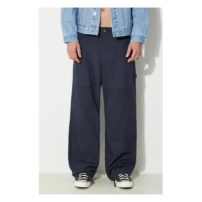 Bavlněné kalhoty Engineered Garments Painter Pant tmavomodrá barva, jednoduché, OR307.CT114