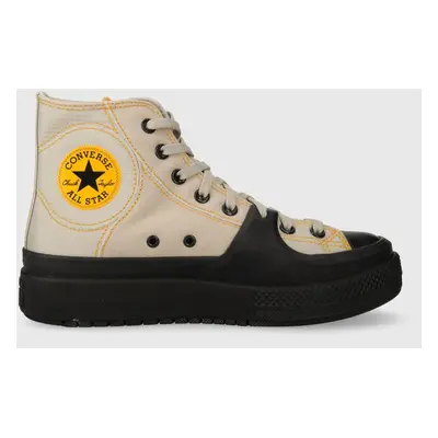 Kecky Converse A04528C CHUCK TAYLOR béžová barva