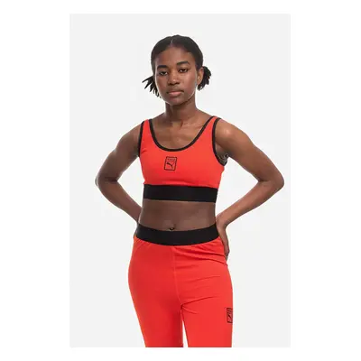 Podprsenka Puma x Vogue Bra Top červená barva, 534688.95-red