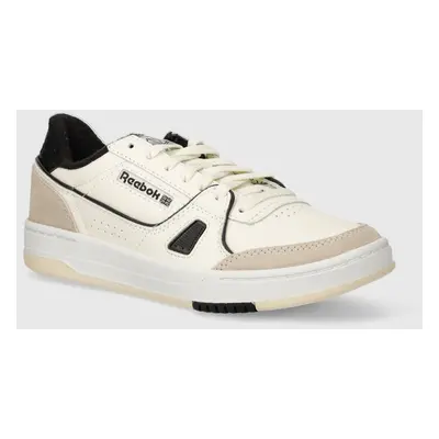 Kožené sneakers boty Reebok LTD LT COURT béžová barva, RMIA04UC99LEA0010110