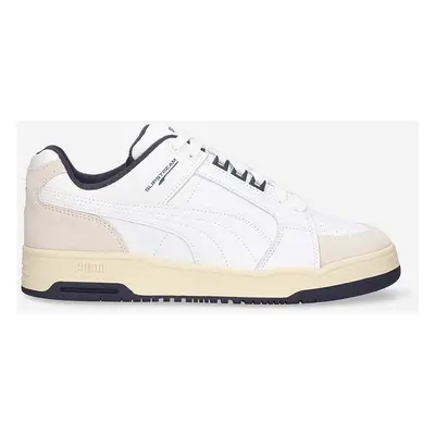 Kožené sneakers boty Puma Slipstream Lo Retro bílá barva, 384692.09-white