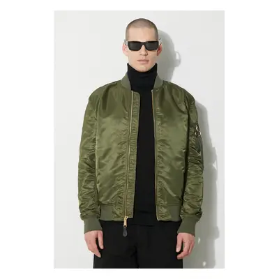 Bomber bunda Alpha Industries MA-1 VF zelená barva, přechodná, 156101