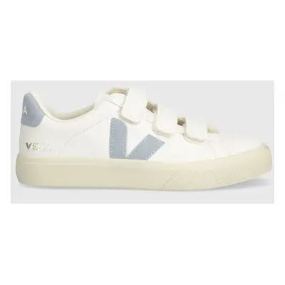 Kožené sneakers boty Veja Recife Logo bílá barva, RC0502946