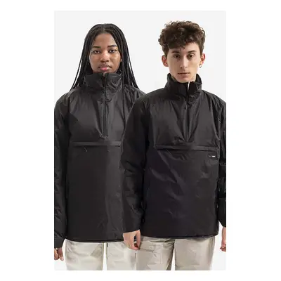 Bunda Rains Padded Nylon Anorak 15490 BLACK černá barva, přechodná