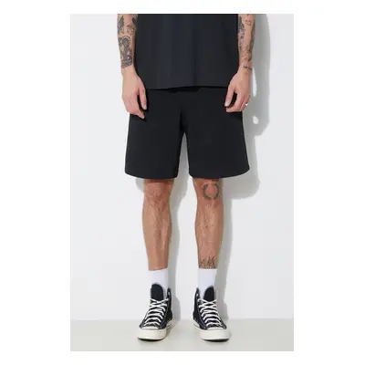 Bavlněné šortky Gramicci Classic Gramicci Sweatshort černá barva, melanžové, G4SU.P147