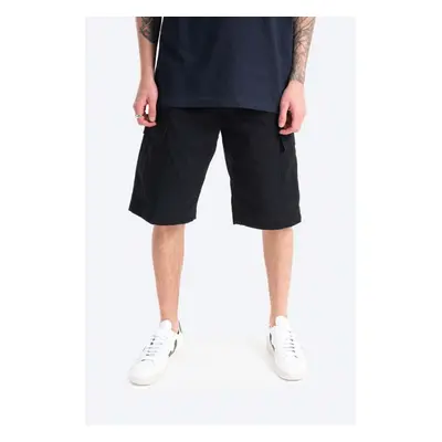 Bavlněné šortky Carhartt WIP Regular Cargo Short černá barva, I028246.BLACK-BLACK