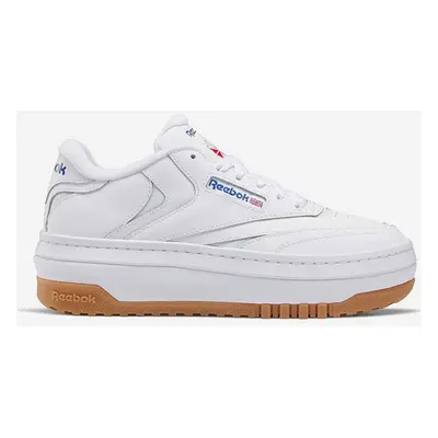 Kožené sneakers boty Reebok Classic bílá barva, GZ2424-white