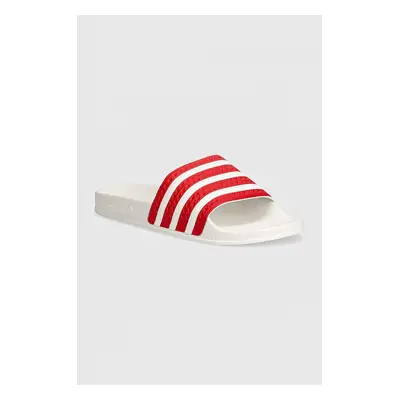 Pantofle adidas Originals Adilette pánské, bílá barva, IG9286