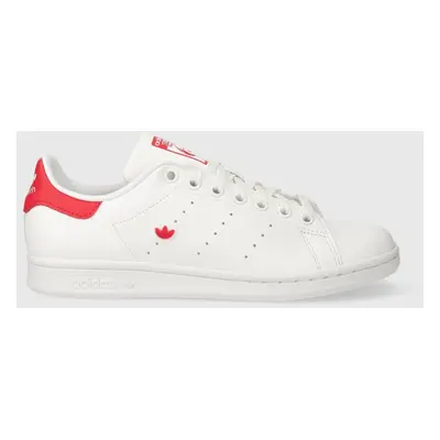 Sneakers boty adidas Originals Stan Smith bílá barva, IE0460