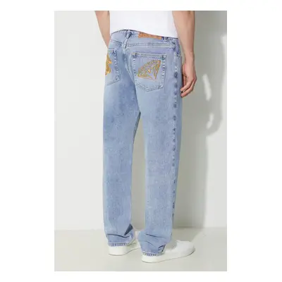 Džíny Billionaire Boys Club Diamond & Dollar Embroidered Denim pánské, B24152