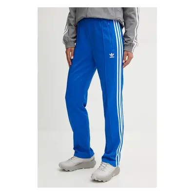 Tepláky adidas Originals Beckenbauer Track Pant modrá barva, s potiskem, IY2228