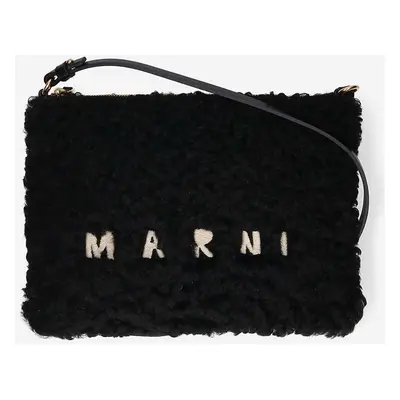 Kabelka Marni Pochette černá barva, PHMO0011L0.LM071.ZO185-black