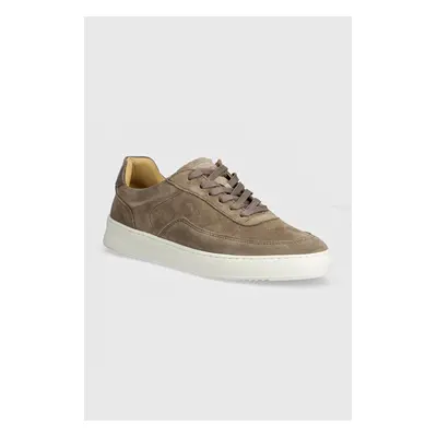 Semišové sneakers boty Filling Pieces Mondo Suede béžová barva, 46722793055