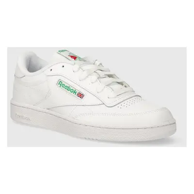 Sneakers boty Reebok LTD Club C 85 bílá barva, RMIA04VC99LEA0010155