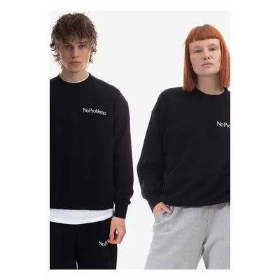 Bavlněná mikina Aries Mini Problemo Sweatshirt AR20009 ALPINE GREEN zelená barva, s potiskem