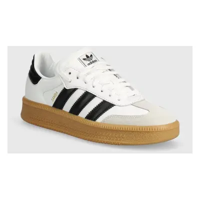 Kožené sneakers boty adidas Originals Samba XLG bílá barva, IE1377