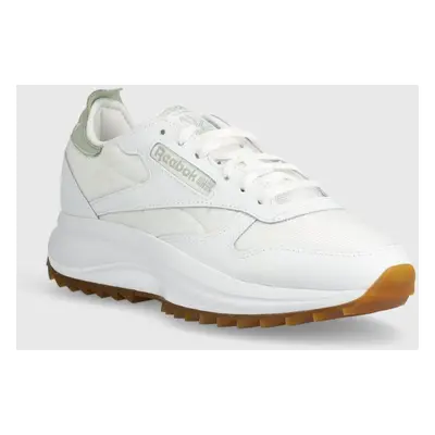 Sneakers boty Reebok Classic CLASSIC LEATHER bílá barva, 100074376