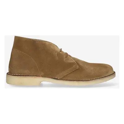 Semišové polobotky Astorflex Desert Boot Uomo DRIFTFLEX 001 DARK CHESTNUT pánské, hnědá barva