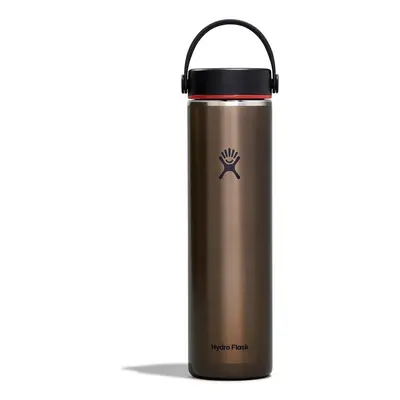 Termoláhev Hydro Flask 24 Oz Lightweight Wide Flex Cap B Obsidian hnědá barva, LW24LWB080