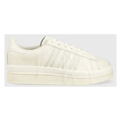 Kožené sneakers boty adidas Originals Y-3 Hicho bílá barva, FZ6407-white